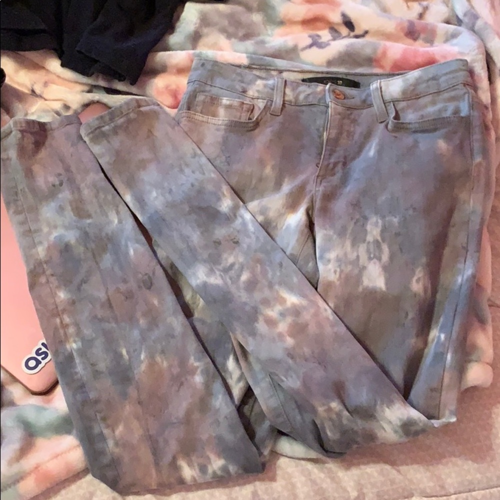 Joes tie dye jeans